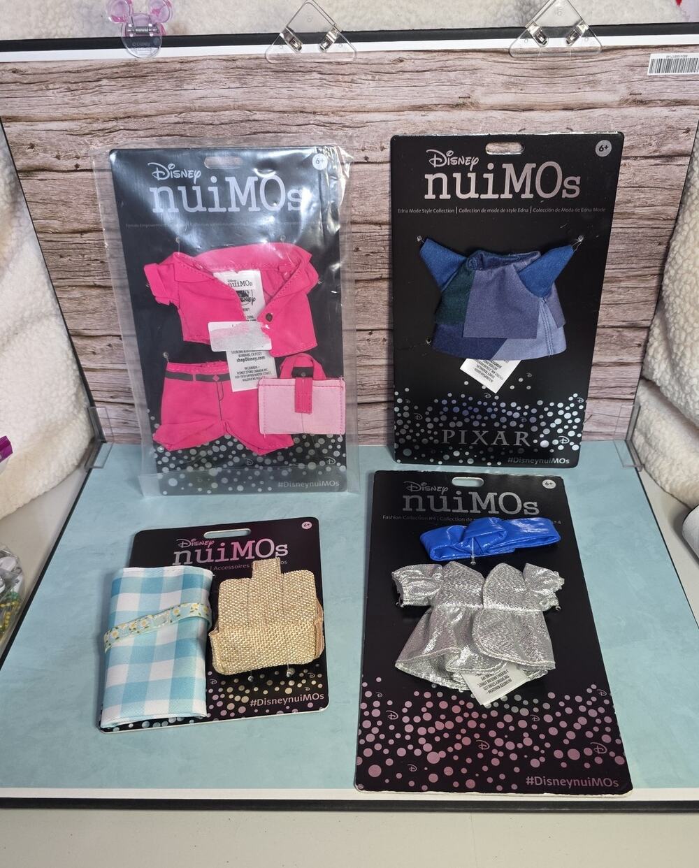Disney NuiMOs Outfit Accessory Lot of 4